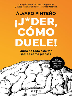cover image of ¡Joder, cómo duele!